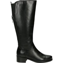 Kozaki - PEARL1711BJ18. Czarne buty zimowe damskie marki Venezia, ze skóry. Za 299,00 zł.