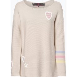 Lieblingsstück - Sweter damski – Heike L, beżowy. Brązowe swetry damskie Lieblingsstück, l, w paski, bez rękawów, bez kaptura. Za 649,95 zł.