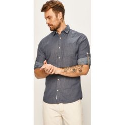Premium by Jack&Jones - Koszula. Niebieskie koszule męskie Premium by Jack&Jones, s, bez wzorów, z bawełny, klasyczne, z klasycznym kołnierzykiem, z długim rękawem. W wyprzedaży za 99,90 zł.