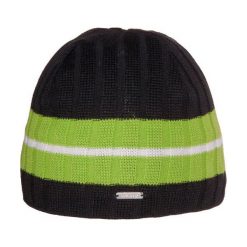 Czapki męskie: Viking Czapka Windstopper 1417 czarno-zielona (2151417UNI)