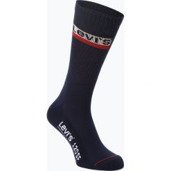 Levi's - Skarpety męskie pakowane po 2 szt., niebieski. Niebieskie skarpetki męskie Levi's®, bez wzorów. Za 49,95 zł.
