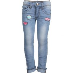 Blue Seven - Jeansy dziecięce 92-128 cm. Niebieskie jeansy dziewczęce marki Blue Seven, z bawełny. Za 139,90 zł.