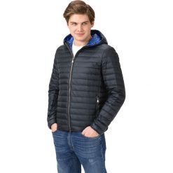 Geox Warrens Kurtka Niebieski. Niebieskie płaszcze męskie Geox, xl, bez wzorów, z materiału, bez kaptura. Za 1015,95 zł.