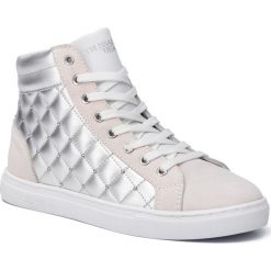 Sneakersy TRUSSARDI JEANS - 79A00452 W005. Szare półbuty damskie Trussardi Jeans, z jeansu. W wyprzedaży za 349,00 zł.