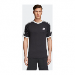 ADIDAS ORIGINALS 3-STRIPES > CW1202. Koszulki męskie Adidas, xl, w paski, z bawełny, sportowe, z kontrastowym kołnierzykiem, bez rękawów. Za 129,99 zł.