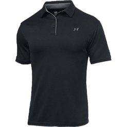 Koszulki polo: Under Armour Koszulka męska Tech Polo M Czarna r. S (1290140-001*S)