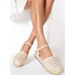 Beżowe Espadryle Morgata. Brązowe espadryle damskie Born2be, bez wzorów, bez obcasa. W wyprzedaży za 49,99 zł.