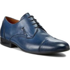 Półbuty GINO ROSSI - Porfirio MPC764-502-ZR00-5700-0 Granatowy 59. Niebieskie buty wizytowe męskie Gino Rossi, bez wzorów, ze skóry, eleganckie, bez zapięcia. W wyprzedaży za 249,00 zł.