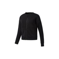 Bluzy Reebok Sport Bluza Training Supply Full-Zip Coverup. Czarne bluzy damskie bez kaptura Reebok Sport, s, bez wzorów, bez rękawów. Za 349,00 zł.