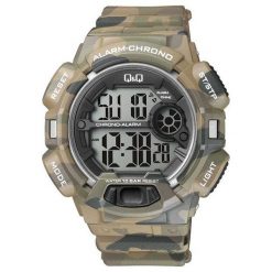 Zegarek Q&Q Męski M132-005 Moro Camo. Zielone zegarki męskie marki Q&Q. Za 126,99 zł.