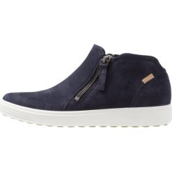 Ecco SOFT LADIES Ankle boot night sky. Czarne botki damskie skórzane marki ecco, na płaskiej podeszwie. Za 579,00 zł.