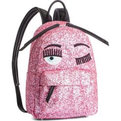 Plecak CHIARA FERRAGNI - 19PE-CFZ004 Rosa/Pink. Różowe plecaki damskie marki Chiara Ferragni, z tworzywa sztucznego. Za 1799,00 zł.