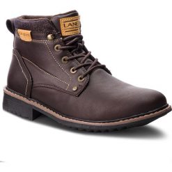 Kozaki LANETTI - MP07-16860-03 Brown. Brązowe buty zimowe męskie marki Lanetti, z materiału. Za 139,99 zł.