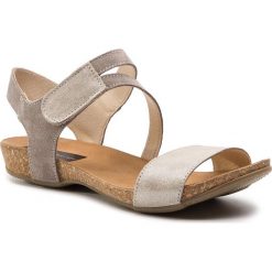 Sandały SERGIO BARDI - Altofonte SS127335419PF 687. Szare klapki damskie Sergio Bardi, bez wzorów, ze skóry, bez obcasa. W wyprzedaży za 139,00 zł.
