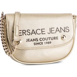 Torebka VERSACE JEANS - E1VTBBD8 71089 901. Żółte torebki klasyczne damskie Versace Jeans, bez wzorów, z jeansu, młodzieżowe, bez dodatków. W wyprzedaży za 339,00 zł.
