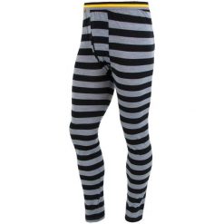 Sensor getry męskie Merino Active czarny w paski S. Czarne kalesony męskie Sensor, s, w paski, z wełny, sportowe, outdoorowe. Za 259,00 zł.