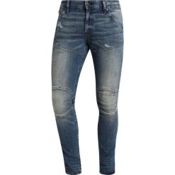 GStar 5620 3D SKINNY Jeans Skinny Fit elto superstretch medium aged antic destroy. Niebieskie jeansy męskie marki G-Star, m, bez wzorów. Za 609,00 zł.
