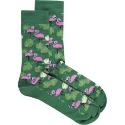 Skarpety SAWK000085. Zielone skarpetki męskie z elastanu. Za 29,00 zł.