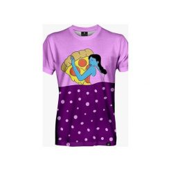Venus & Pizza men's t-shirt. Różowe t-shirty męskie marki Mars from venus, s, bez wzorów, bez kołnierzyka. Za 101,40 zł.