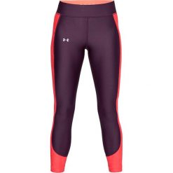 Legginsy w kolorze fioletowo-różowym. Legginsy marki Under Armour, xs, z materiału. W wyprzedaży za 119,95 zł.