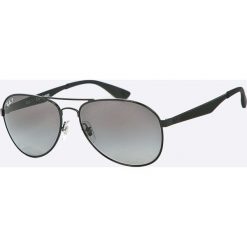 Ray-Ban - Okulary RB3549. Szare okulary przeciwsłoneczne męskie Ray-Ban, z materiału. W wyprzedaży za 569,90 zł.