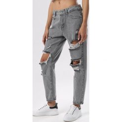 Szare Jeansy Boyfriend Undivien. Szare jeansy damskie Born2be. W wyprzedaży za 109,99 zł.