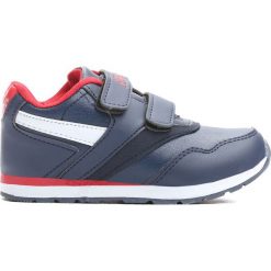 Granatowe Buty Sportowe Migratory Bird. Niebieskie buty sportowe chłopięce marki Born2be, z materiału, z okrągłym noskiem. Za 49,99 zł.