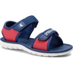 Sandały CLARKS - Surfing Web K 261423067 Red. Czerwone sandały chłopięce Clarks, ze skóry ekologicznej, bez zapięcia. W wyprzedaży za 129,00 zł.