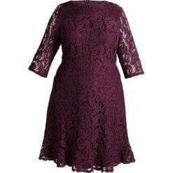 Sukienki hiszpanki: Dorothy Perkins Curve FLUTE HEM AND SLEEVE Sukienka koktajlowa burgundy