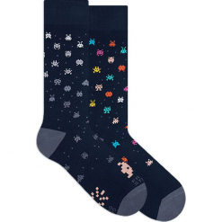 Nanushki - Skarpety. Niebieskie skarpetki męskie marki Nanushki, z elastanu. Za 24,90 zł.