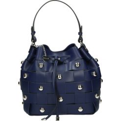 Torba - 4-234-O R BLU. Czarne torebki klasyczne damskie marki Venezia, ze skóry. Za 399,00 zł.