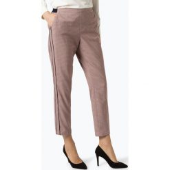 Opus - Spodnie damskie – Edira Check, czerwony. Czerwone spodnie damskie Opus. Za 329,95 zł.