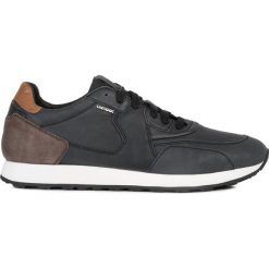 Geox Vincit Tenisówki Czarny. Czarne trampki męskie Geox, ze skóry. Za 600,95 zł.