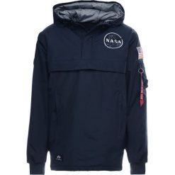 Alpha Industries NASA ANORAKFUNKTION Kurtka zimowa rep blue. Niebieskie marynarki męskie Alpha Industries, na zimę, xl, bez wzorów, z nylonu. Za 839,00 zł.