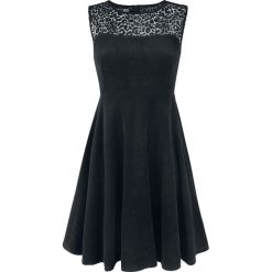 Black Premium by EMP Come On Eileen Sukienka czarny. Czarne sukienki damskie marki Black Premium by EMP, na imprezę, xl, z nadrukiem, z okrągłym kołnierzem, bez rękawów. Za 154,90 zł.