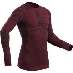 Koszulka narciarska 900 XWARM męska. Czerwone koszulki męskie WED'ZE, xl, bez wzorów, z elastanu, bez kołnierzyka, bez rękawów. Za 199,99 zł.