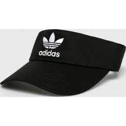 Adidas Originals - Daszek. Czarne czapki damskie adidas Originals, bez wzorów, z bawełny. Za 119,90 zł.