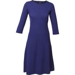 WEEKEND MaxMara FERVORE Sukienka z dżerseju indaco. Niebieskie sukienki damskie WEEKEND MaxMara, xs, bez wzorów, z elastanu, bez kołnierzyka, bez rękawów. W wyprzedaży za 631,20 zł.