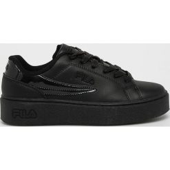 Fila - Buty Overstate F low. Czarne buty sportowe damskie Fila, ze skóry, sportowe. W wyprzedaży za 219,90 zł.