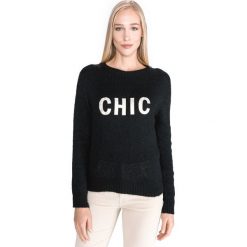 TWINSET Sweter Czarny. Czarne bluzy damskie Twinset, s, bez wzorów, z wiskozy, bez rękawów, bez kaptura. Za 631,95 zł.