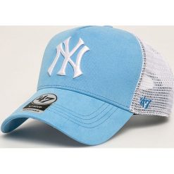 47brand - Czapka. Niebieskie czapki damskie 47brand, z aplikacjami, z bawełny. Za 119,90 zł.