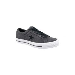 Buty Converse One Star 163247C. Szare trampki męskie Converse, bez wzorów, retro, bez zapięcia. Za 319,99 zł.