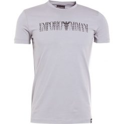 Emporio Armani LOGO Tshirt z nadrukiem grigio nebbia. Szare koszulki polo marki Emporio Armani, l, z bawełny, z kapturem. Za 339,00 zł.
