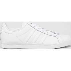 Adidas Originals - Buty Coast Star. Białe buty sportowe męskie marki adidas Originals, ze skóry, na sznurówki. Za 329,90 zł.