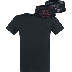 T-shirty męskie: Gothicana by EMP Behind The Mask T-Shirt czarny