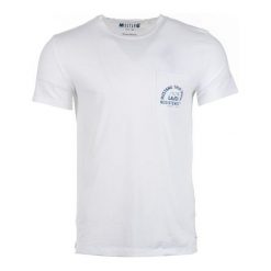 Mustang T-Shirt Męski Surf Xl Biały. Białe koszulki męskie marki Mustang, xl, bez wzorów, bez kołnierzyka. W wyprzedaży za 84,00 zł.