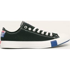 Converse - Tenisówki. Czarne trampki męskie Converse, bez wzorów, z gumy, na sznurówki. Za 339,90 zł.