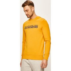 Napapijri - Bluza. Bluzy męskie Napapijri, s, z nadrukiem, z elastanu, z okrągłym kołnierzem, bez rękawów, bez kaptura. Za 389,90 zł.