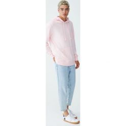 Bluza basic z kapturem. Czarne bluzy męskie rozpinane Pull&Bear, m, z kapturem. Za 89,90 zł.