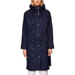 Parka w kolorze granatowym. Niebieskie parki damskie Esprit, l, ze skóry. W wyprzedaży za 229,95 zł.